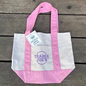 Trader Joe's Mini Pink Tote